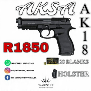 AKSA AK18 Blank Pistol Combo 