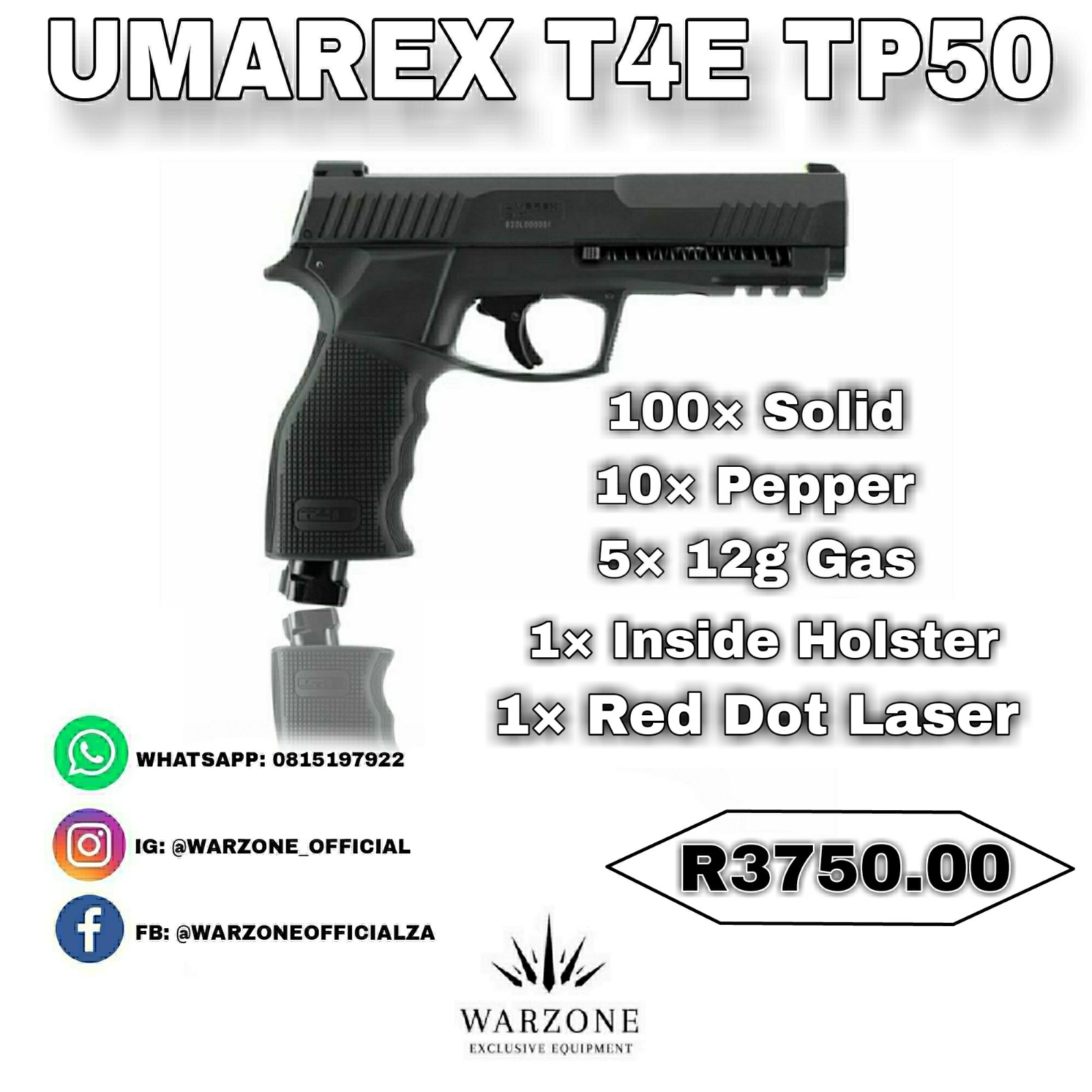 Umarex T4E TP50 GEN 2