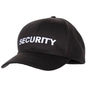 Security Embroidered Budget Cap ON SALE
